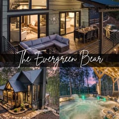 Evergreen Bear - Mountain views & hot tub