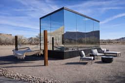Reflections #3 - Fire pit lounge and red rocks - Image 2