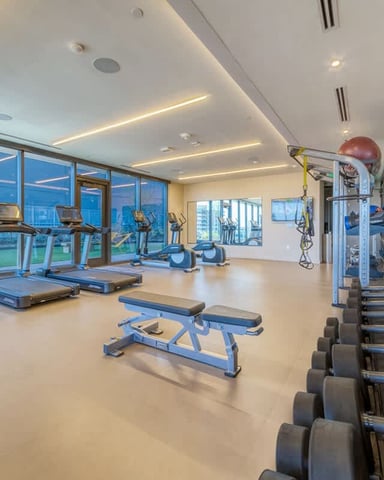 Rooftop Pool and Full Gym 