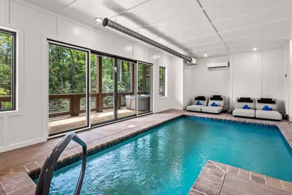 Starlight Ridge - Indoor pool & theater room - Image 1