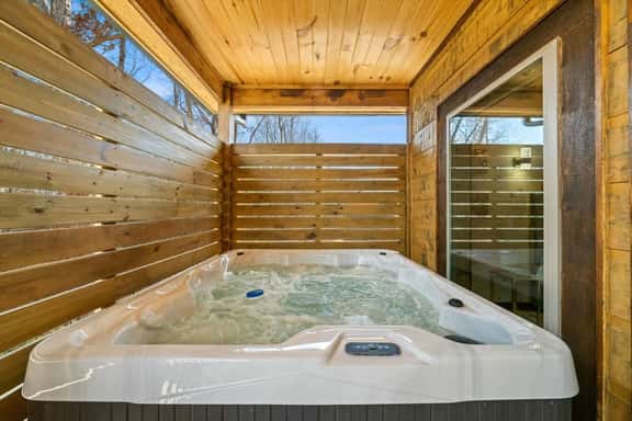 The Charlotte -  Hot Tub, Fireplace, Fire Pit, & Patio - Image 1