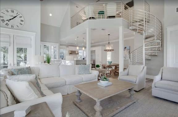 Luxury 6BR 30A Beachfront Villa + Pool + Bikes