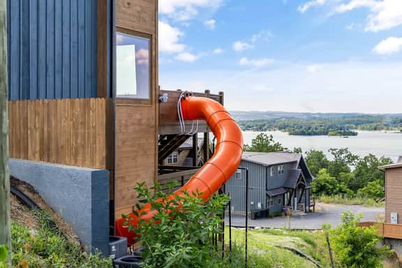 Luxury 6BR Lake Cabin w/ Indoor Pool & Slide