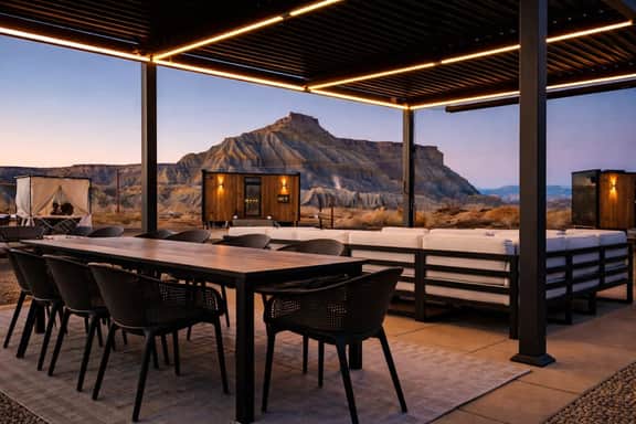 Mirror House Near Capitol Reef