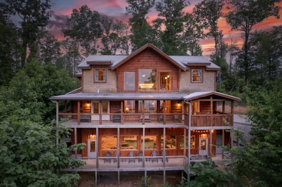 Eagle River Lodge | Pool & Hot Tub | Sleeps 24