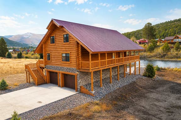 Riverfront Cabin – Cozy Fireplace Retreat
