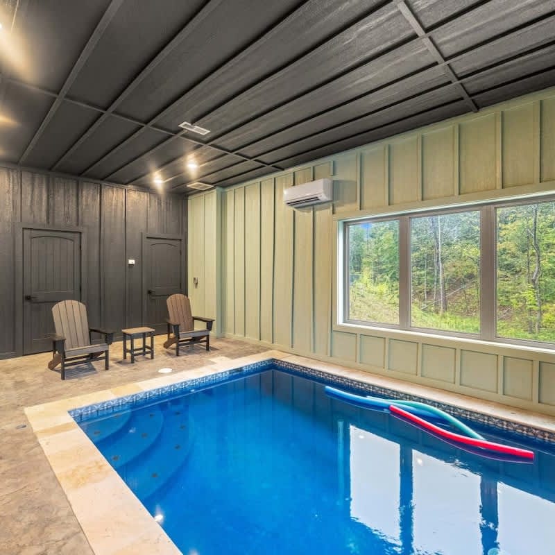 Smoky Mtn Cabin | Indoor Pool, Theater, Sleeps 11